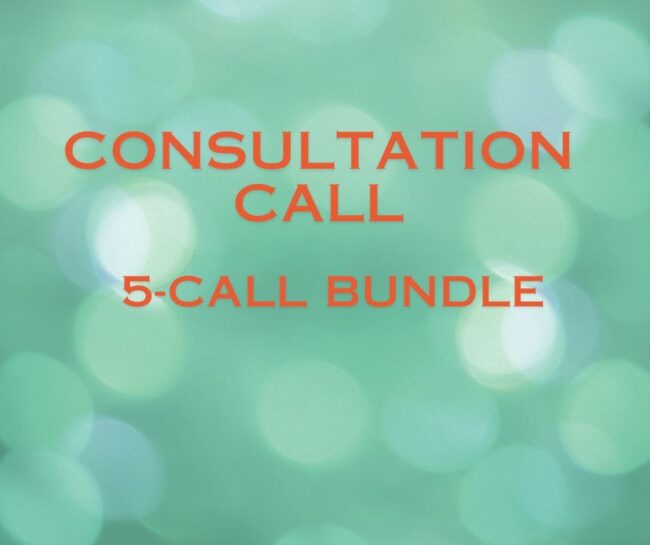 consultation call 5-call bundle consultation call