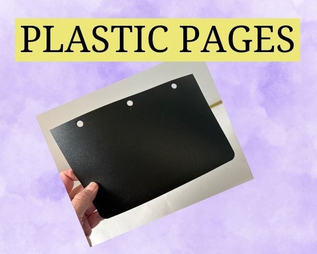 PLASTIC PAGES
